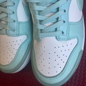 Size 9 - Women's Nike Dunk Low Next Nature White/Blue Tint IB7311-100